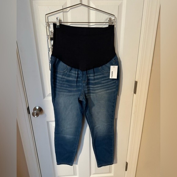 NWT Sonoma  Maternity Jean Jeggings - 16 Short - Picture 1 of 4